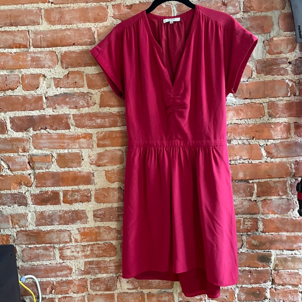 Madewell silk dress